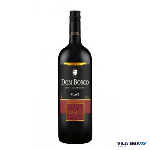 VINHO DOM BOSCO BORDO SUAVE 12X1L
