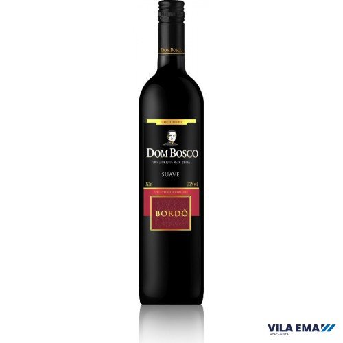 VINHO DOM BOSCO BORDO SUAVE 12X750ML