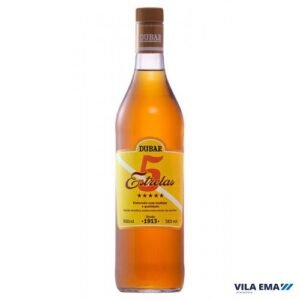 CONHAQUE 5 ESTRELAS DUBAR 12X900ML