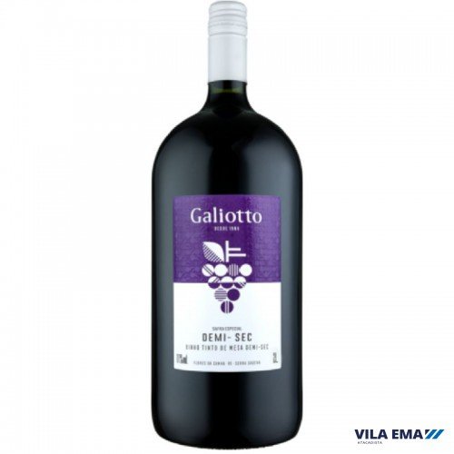 VINHO GALIOTTO TTO DEMI SEC 6X2L