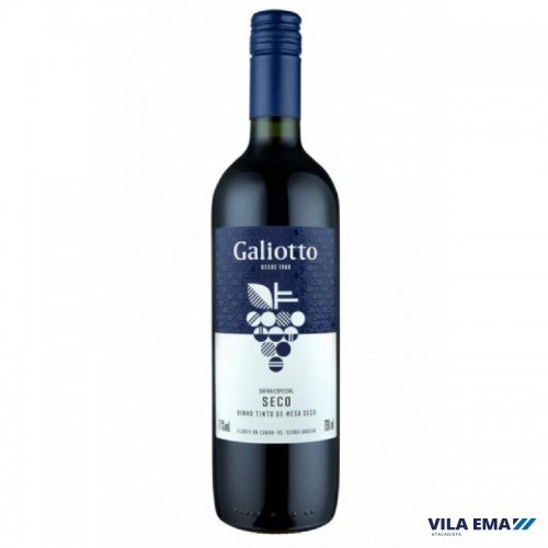 VINHO GALIOTTO TTO SECO 12X750ML