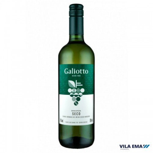 VINHO GALIOTTO BCO SECO 12X750ML