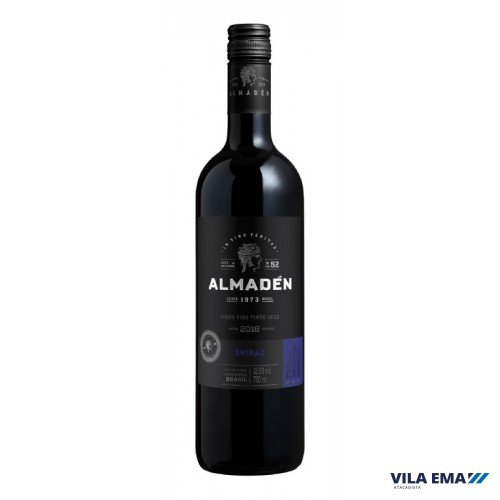 VINHO ALMADEN TTO SHIRAZ 6X750ML
