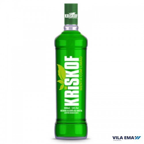 VODKA KRISKOF MENTA COM LIMAO 6X900ML