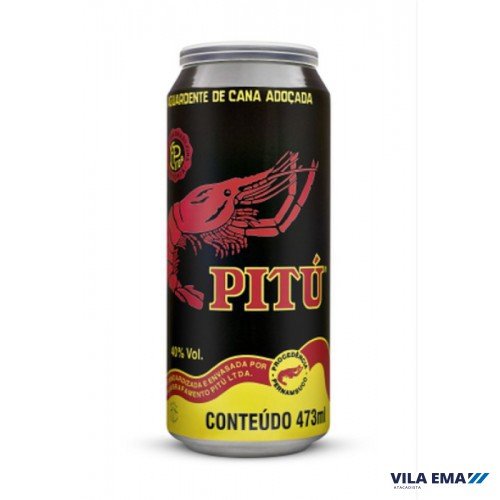 AGUARDENTE PITU LATA 12X473ML