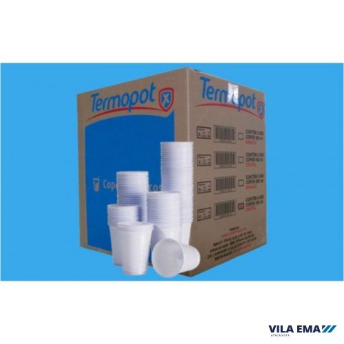 COPO DESC 200ML CRISTAL TERMOPOT CX C/2500 UN