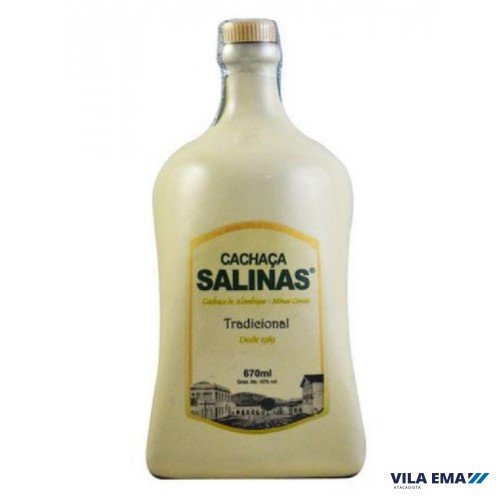 CACHAÇA SALINAS TRADICIONAL CERAMICA 6X670ML