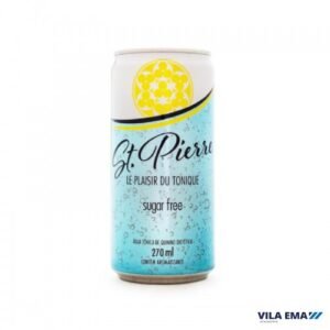 ST. PIERRE AGUA TONICA SUGAR FREE LATA 24X270ML
