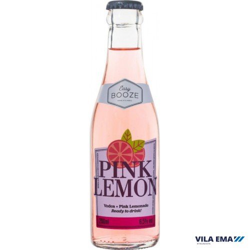 EASY BOOZE PINK LEMON VODKA LONG NECK 12X200ML