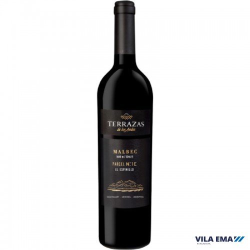 Terrazas de los Andes Single Parcel Los Espinillo Malbec Caixa de Madeira