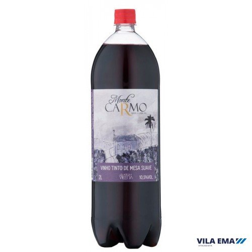 VINHO MONTE CARMO TTO SUAVE PET 6X2L