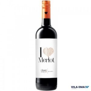 Vinho Fino Tinto Demi-Sec I Heart Merlot 750ml (Caixa com 6)
