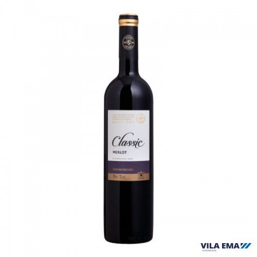 Vinho Tinto Merlot Salton Classic 750ml (Caixa com 6)