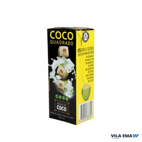 AGUA DE COCO COCO QUADRADO 27X200ML