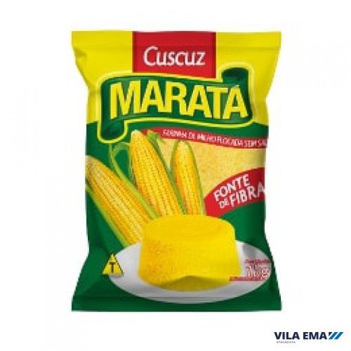 FARINHA MILHO MARATA CUSCUZ 20X500G