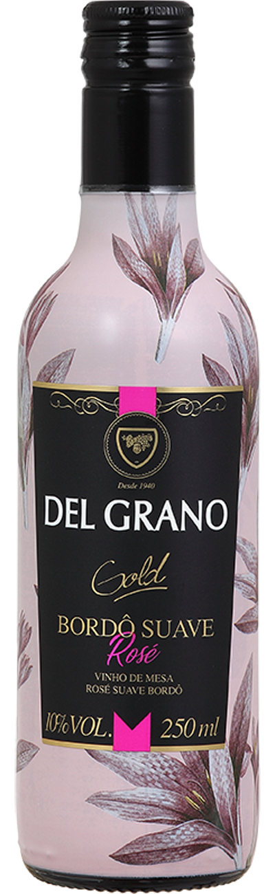 021114-1.png Vinho Rosé Bordô Suave Del Grano Gold 250ml