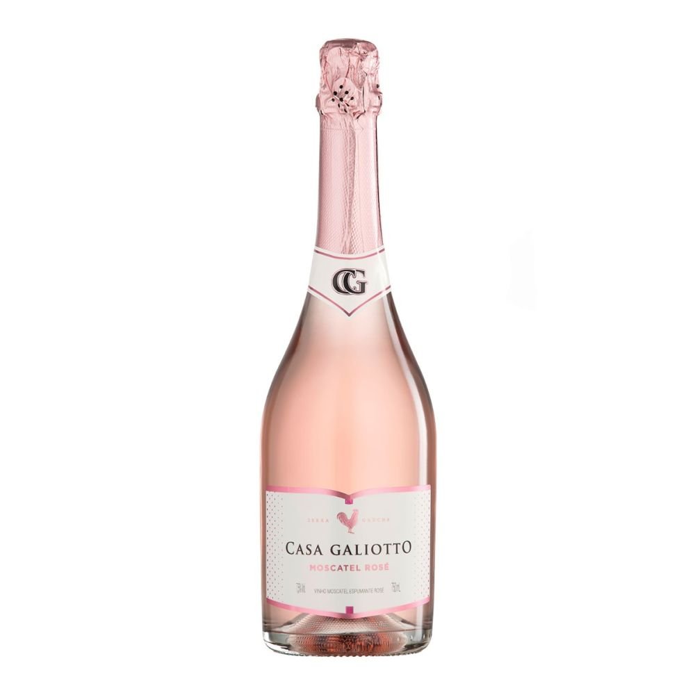 Espumante Moscatel Rosé Casa Galiotto 750ml (Caixa com 6)