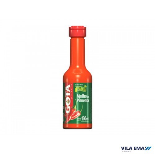 MOLHO DE PIMENTA VERMELHO GOTA MARATA 24X150ML