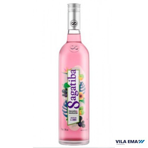 AGUARDENTE SAGATIBA JABUTICABA E JAMBU 12X700ML