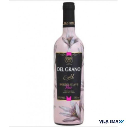 021413-2.jpg Vinho Rosé Bordô Suave 75 V Del Grano Gold 750ml