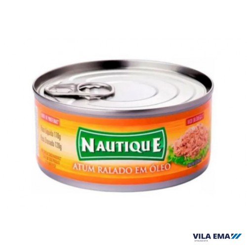 ATUM RALADO EM OLEO NAUTIQUE 24X170GR
