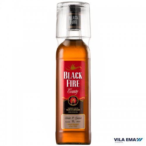 BEB. ALC MISTA BLACK FIRE COUNTRY 6X1L C/ COPO