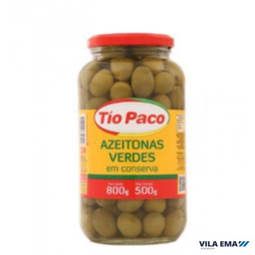 AZEITONA TIO PACO VERDE 12X500G