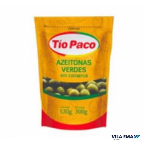 AZEITONA TIO PACO VERDE DOY PACK 20X300G