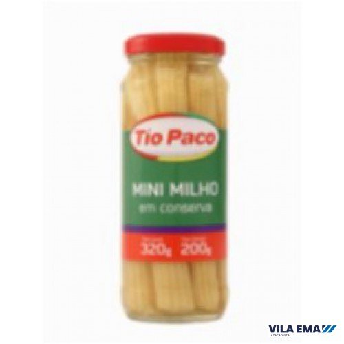 MINI MILHO TIO PACO 12X200G