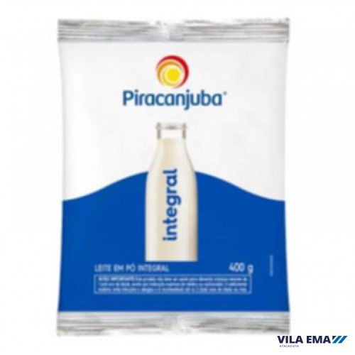 LEITE PO INTEGRAL PIRACANJUBA 25X400G