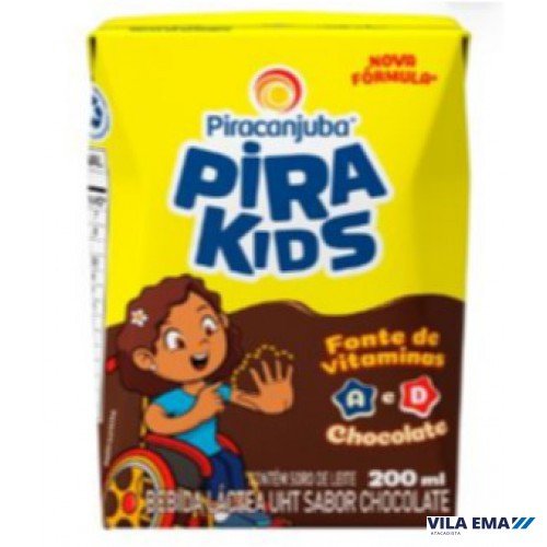 BEB LACTEA PIRAKIDS CHOCOLATE 27X200ML