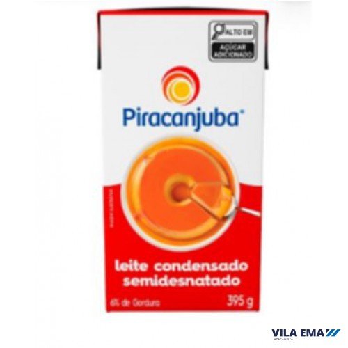 LEITE CONDENSADO PIRACANJUBA 27X395G
