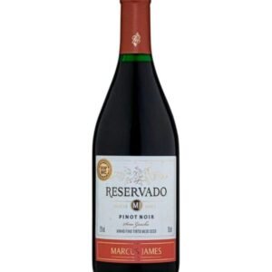 021912-6.jpg Vinho Fino Nacional Marcus James Pinot Noir 750ml (Caixa com 6)