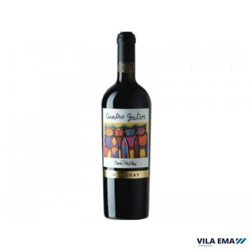 Vinho Fino Uruguaio Cuatro Gatos 750ml