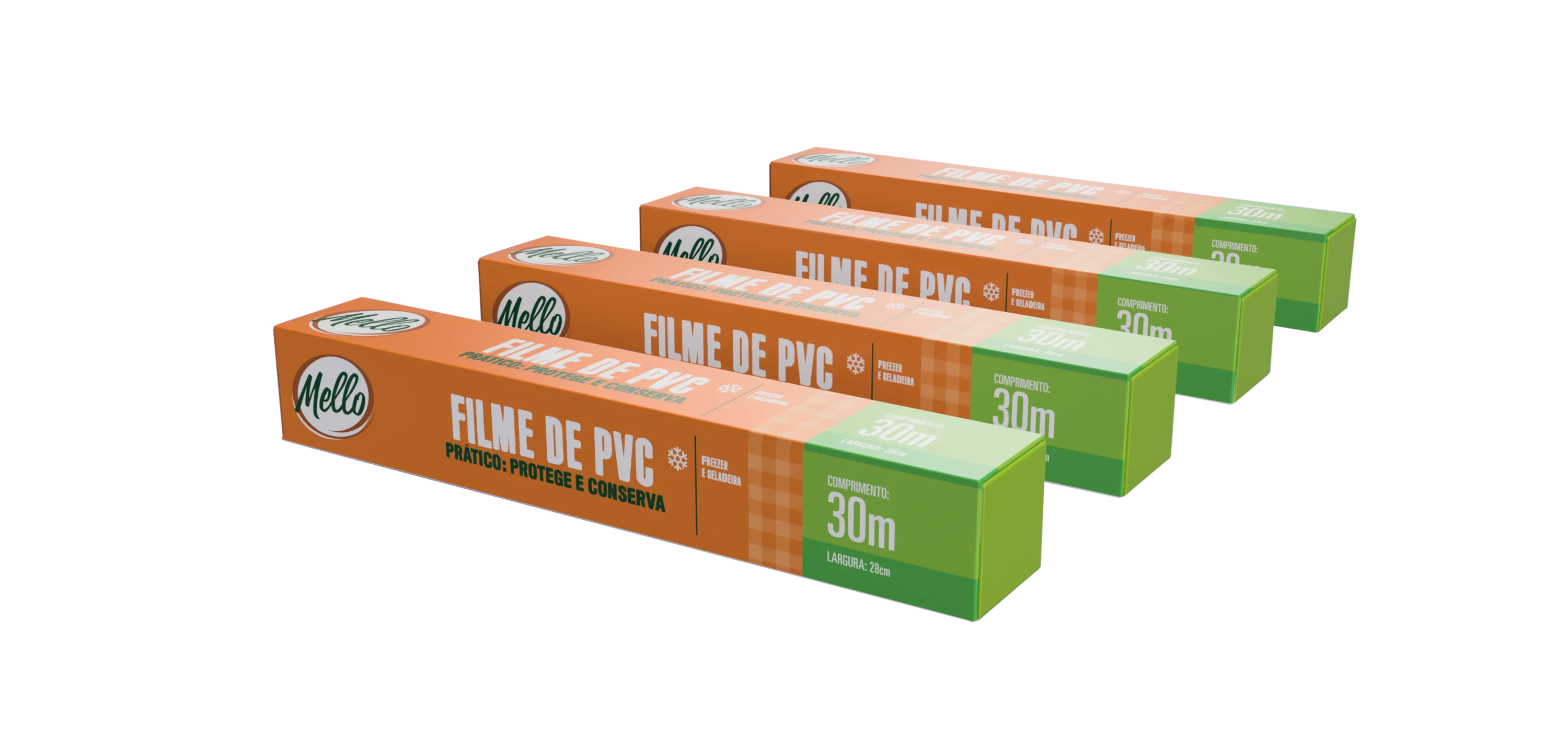 FILME PVC 28CMX30M CX C/25 ROLOS