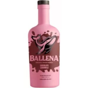 LICOR BALLENA CHOCOLATE E CARAMELO COM TEQUILA 6X750ML
