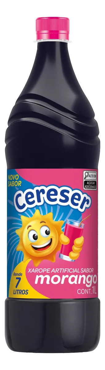 XAROPE DE MORANGO CERESER 6X1L