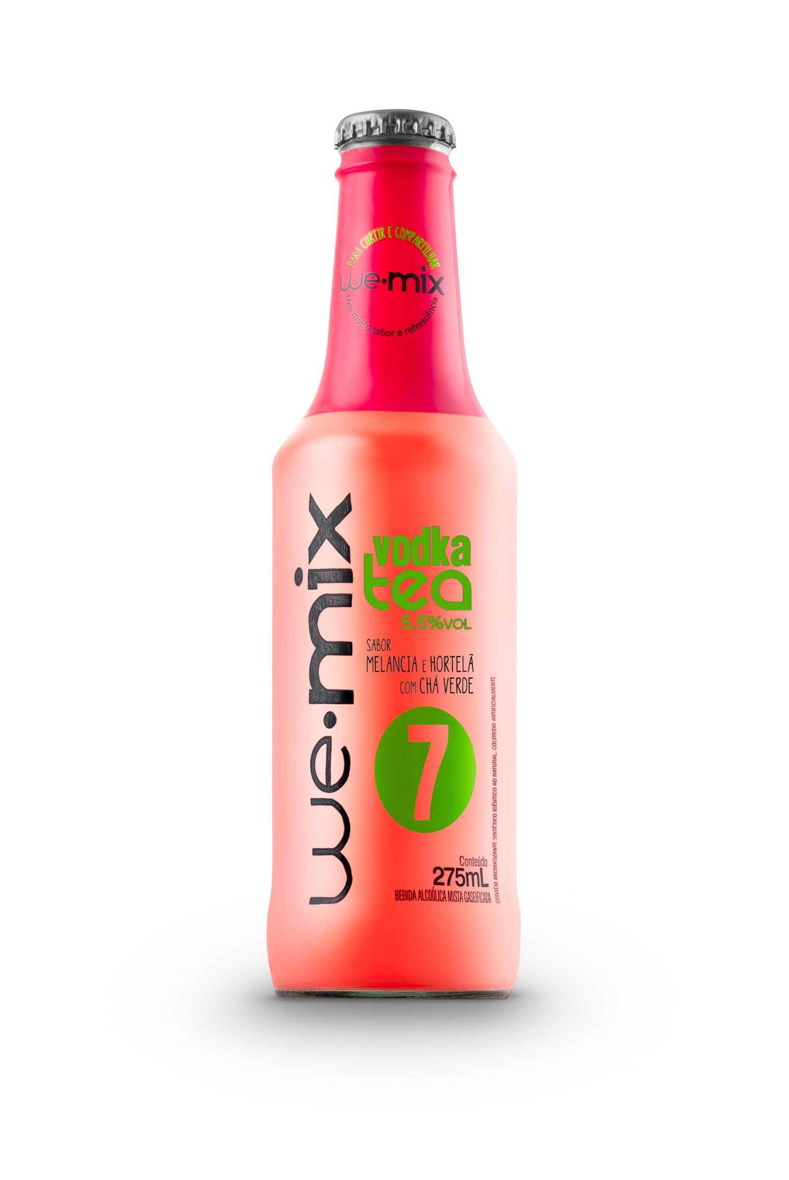 ICE WE.MIX 7 MELANCIA E HORTELA C/CHA VERDE VD 6X275ML