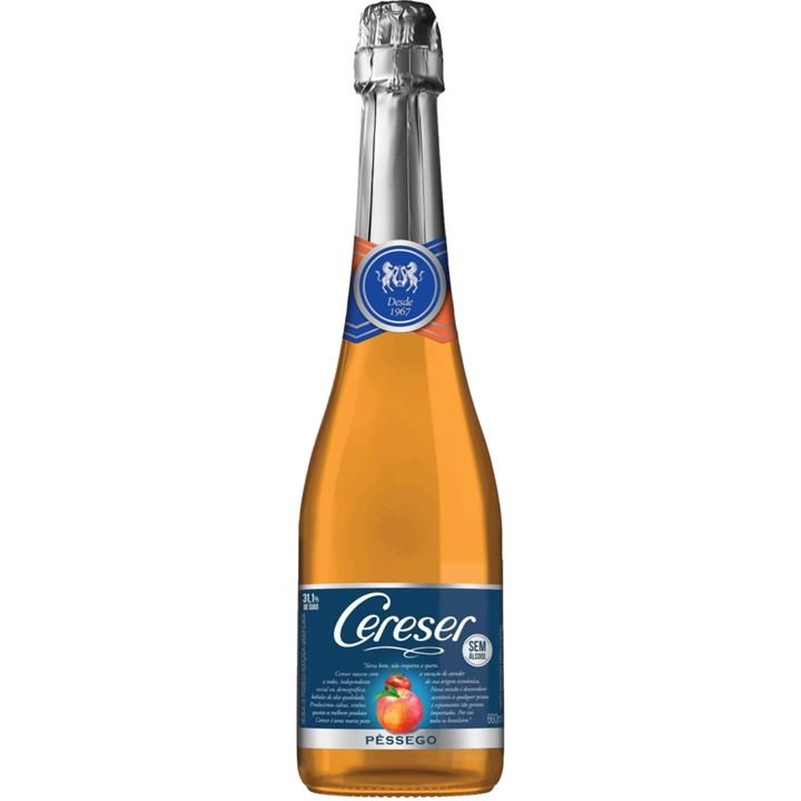 SIDRA CERESER MACA E PESSEGO 660ML S/ALC 12X1