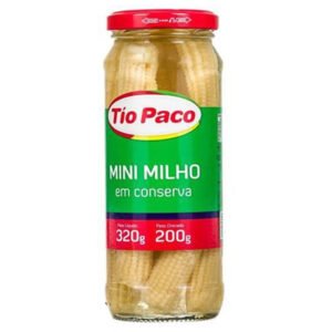 MINI MILHO ZUCCHINI TIO PACO 24X200G