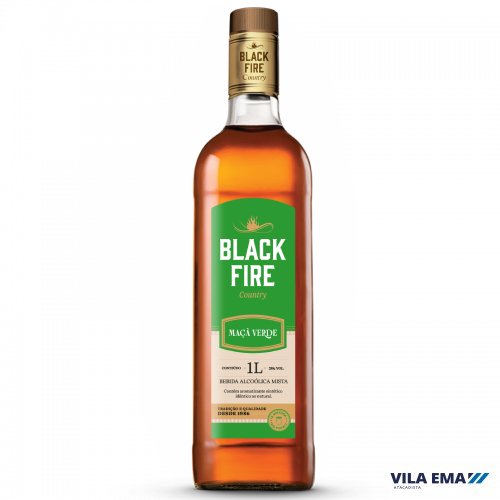 BEBIDA ALC. MISTA BLACK FIRE MACA VERDE 6X1L