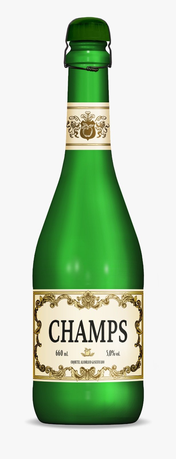 COQUETEL ALCOÓLICO GASEIFICADO CHAMPS 12X660ML