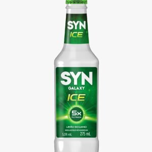 BEBIDA ALCOÓLICA MISTA GASEIFICADA SYN ICE GALAXY LIMÃO 24X275ML