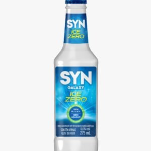 BEBIDA SABORIZADA COM FRUTA DE BAIXA CALORIA GASEIFICADA SYN ICE GALAXY LIMÃO 24X275ML