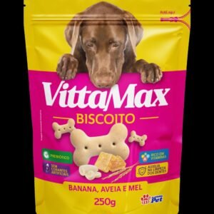BISCOITOS VITTAMAX BANANA AVEIA MEL 16X250G