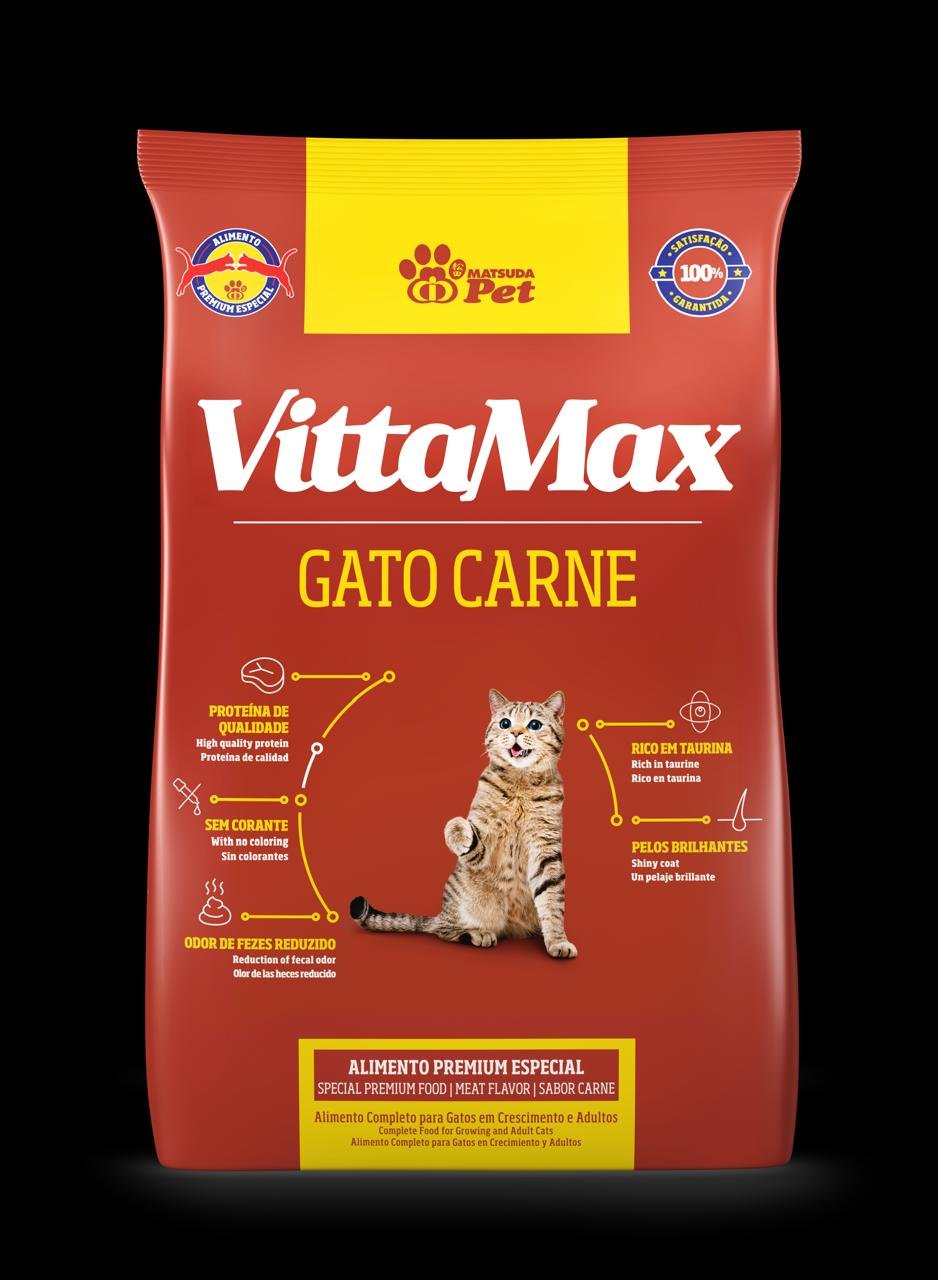 VITTAMAX GATO CARNE 10,1KG