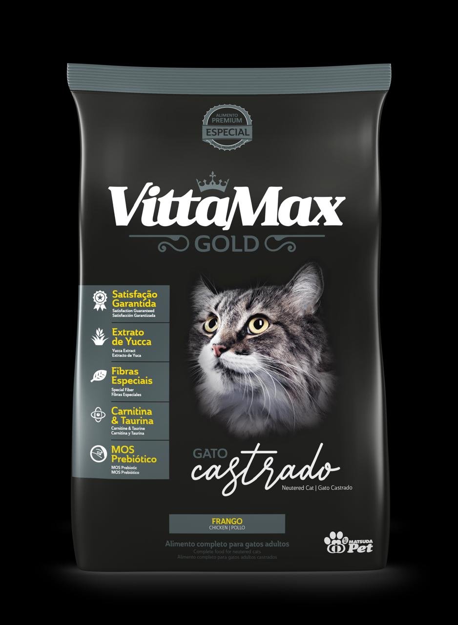VITTAMAX GATO CAST. FRANGO 10X1KG