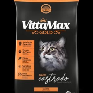 VITTAMAX GATO CASTRADO SALMÃO 10,1KG