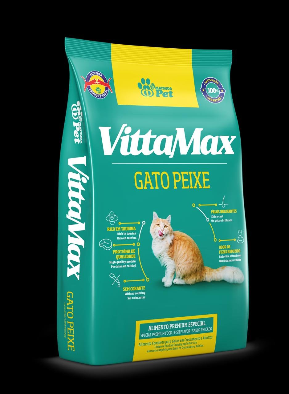 VITTAMAX GATO PEIXE 6X3KG