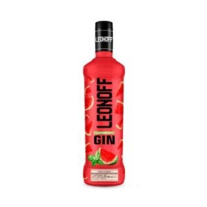 GIN LEONOFF MELANCIA E HORTELÃ 6X900ML